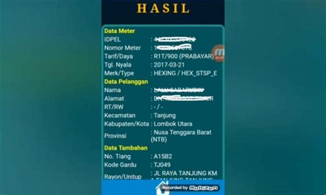 cara cek id pelanggan pln online